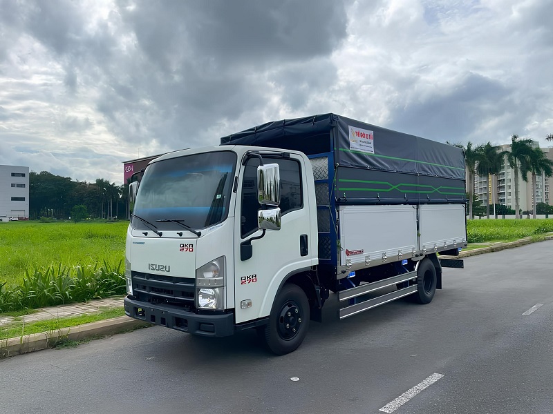 Isuzu 2t8 bửng nhôm