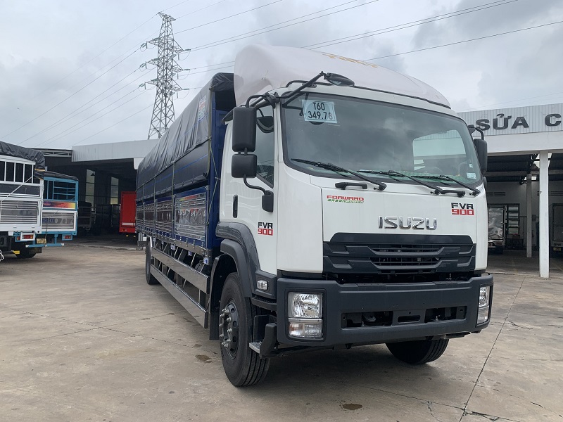 Isuzu 8t thùng mui bạt dài 10m