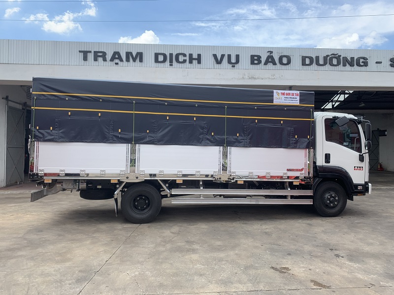 Xe tải isuzu frr650 6t6 bửng nhôm